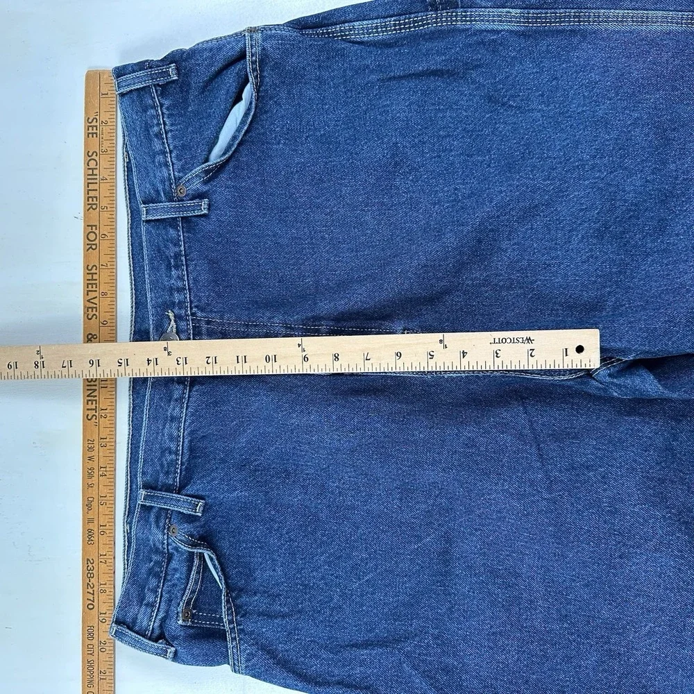 Y2K Dickies Relaxed‎ Carpenter Denim Shorts Men Actual 39 x 11 Blue Jean Jorts